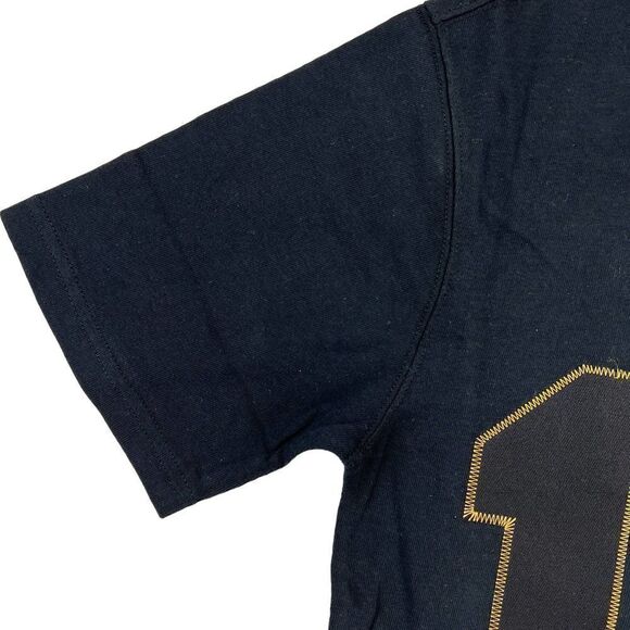 New Champion Men US XS Black T-Shirt Century Collection Short Sleeve Decoration - Picture 5 of 9